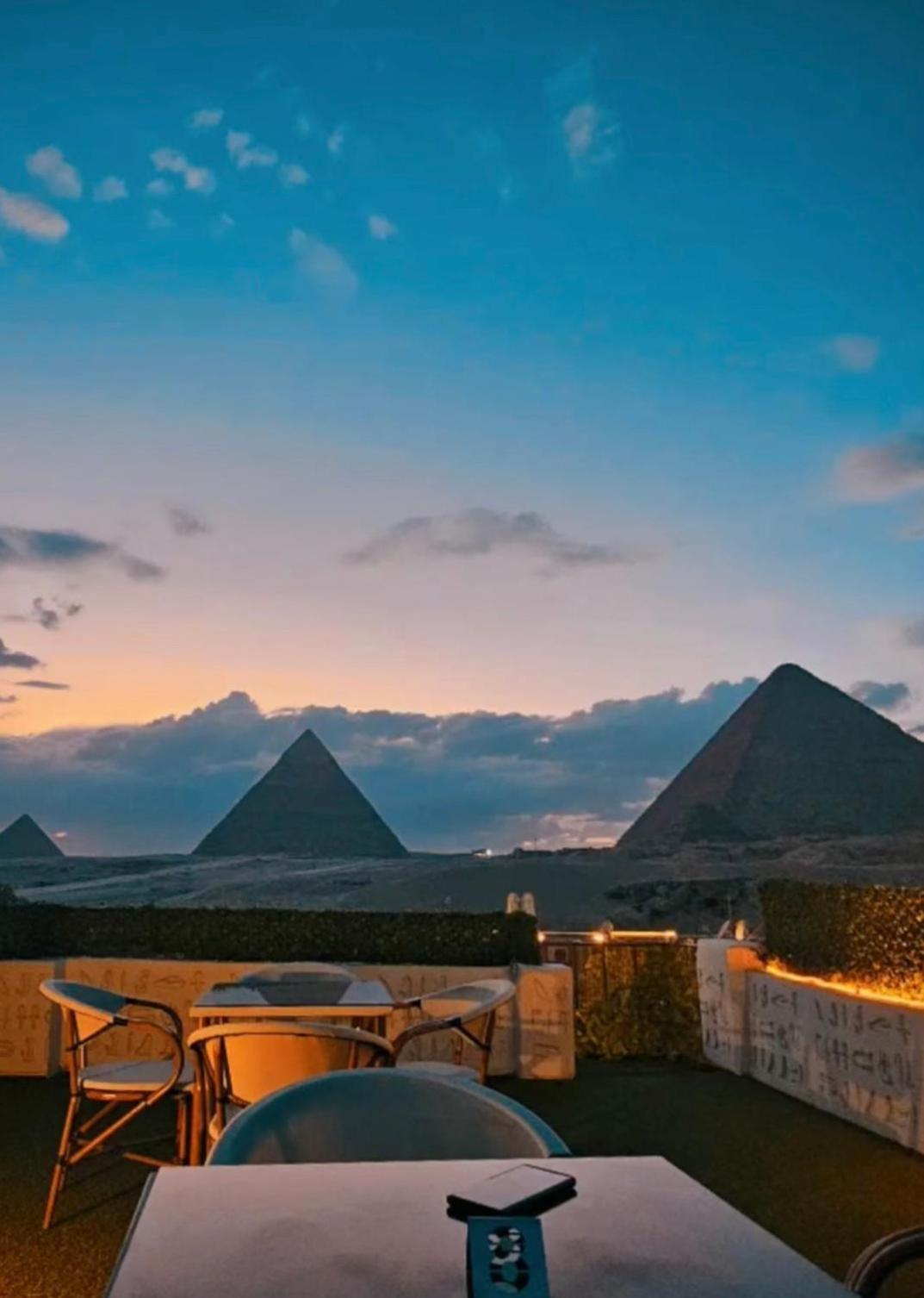 Sequoia Pyramids View Hotel Kafrat al Jabal Bagian luar foto